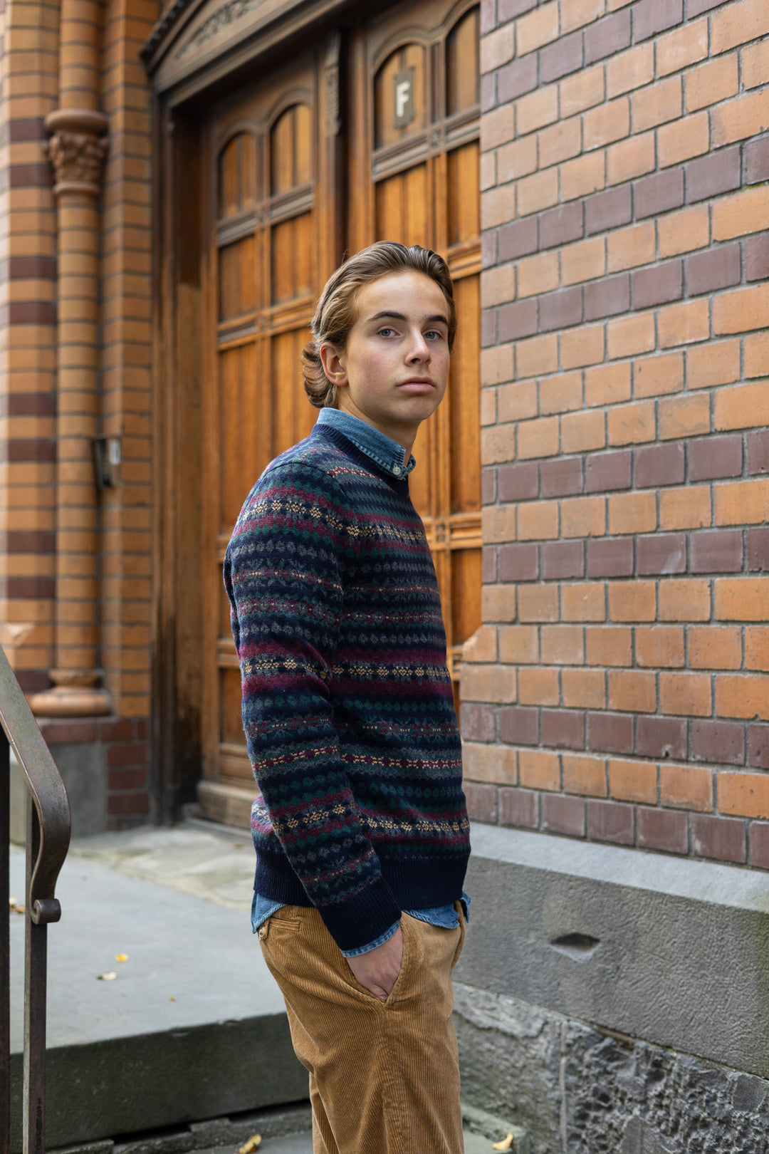 Fair Isle Wool Jumper