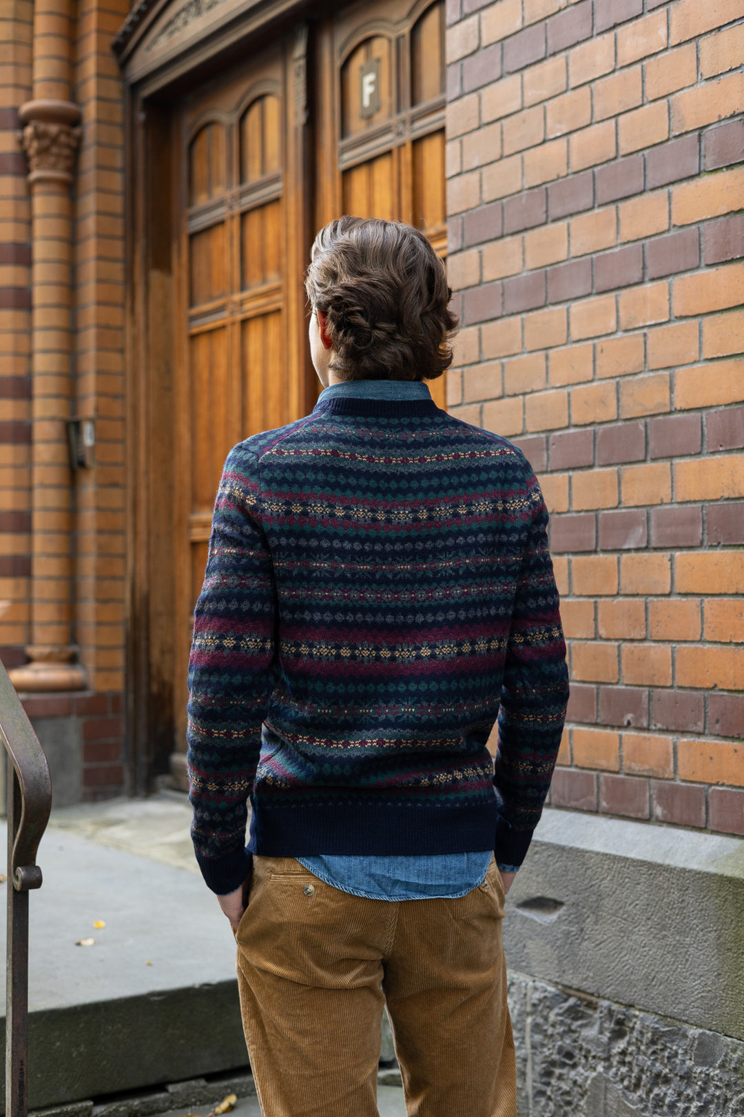 Fair Isle Wool Jumper