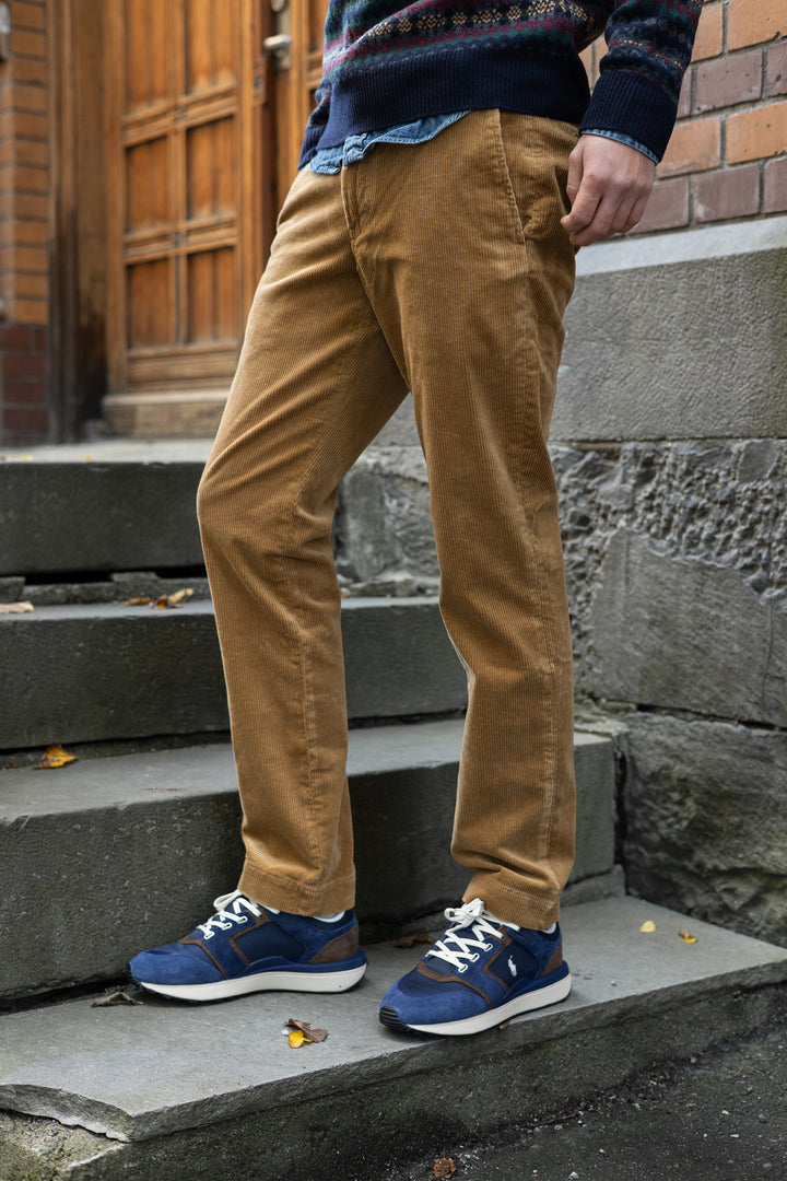 Straight Fit Stretch Corduroy Trouser