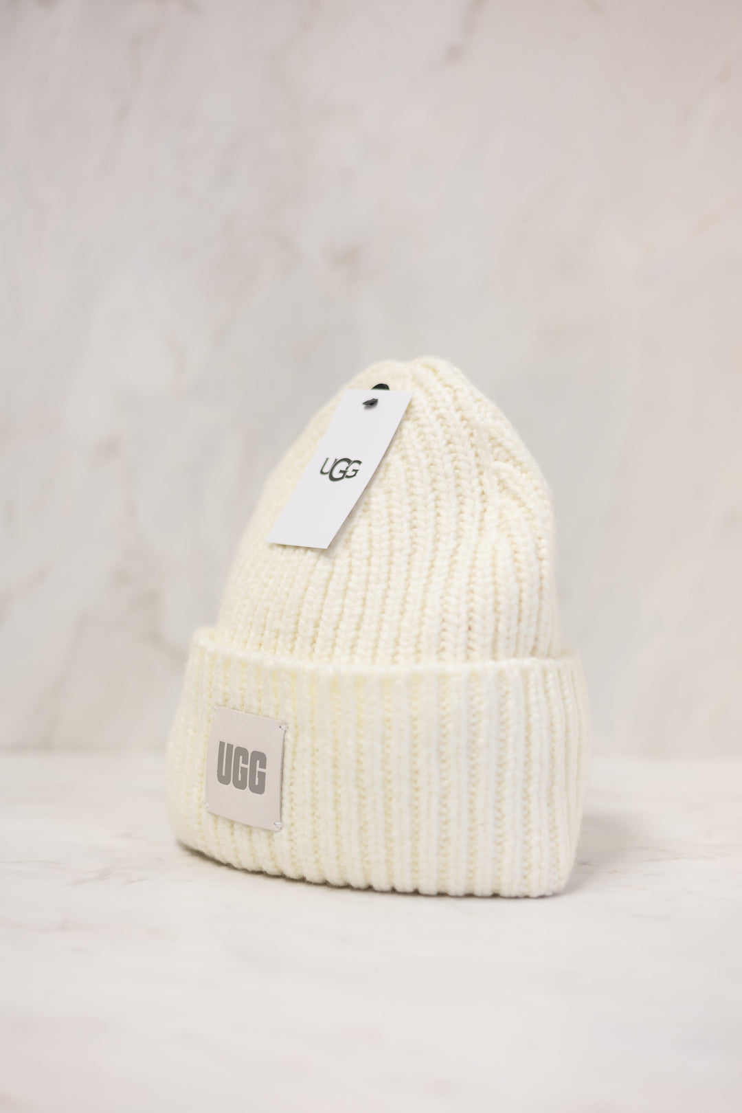 W CHUNKY RIB BEANIE