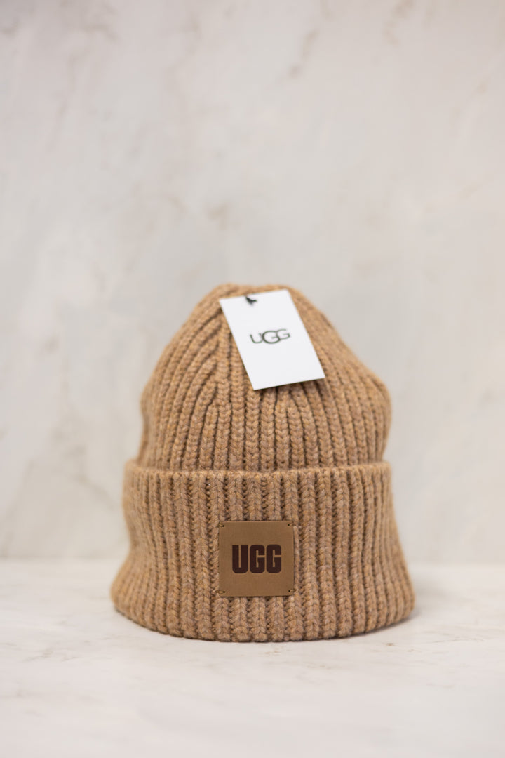 UGG W CHUNKY RIB BEANIE