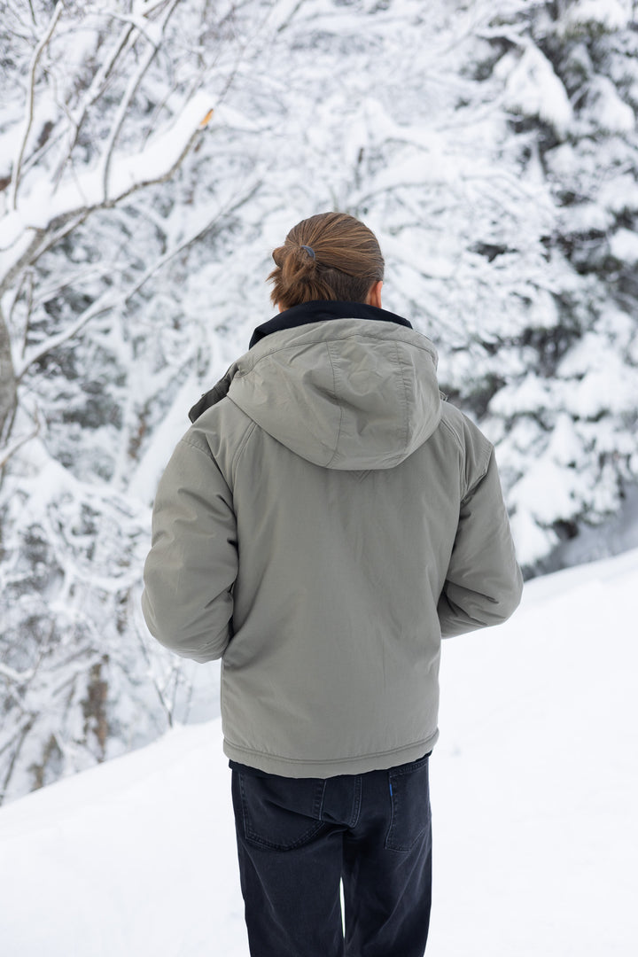 Alberni Reversible Fleece Bomber