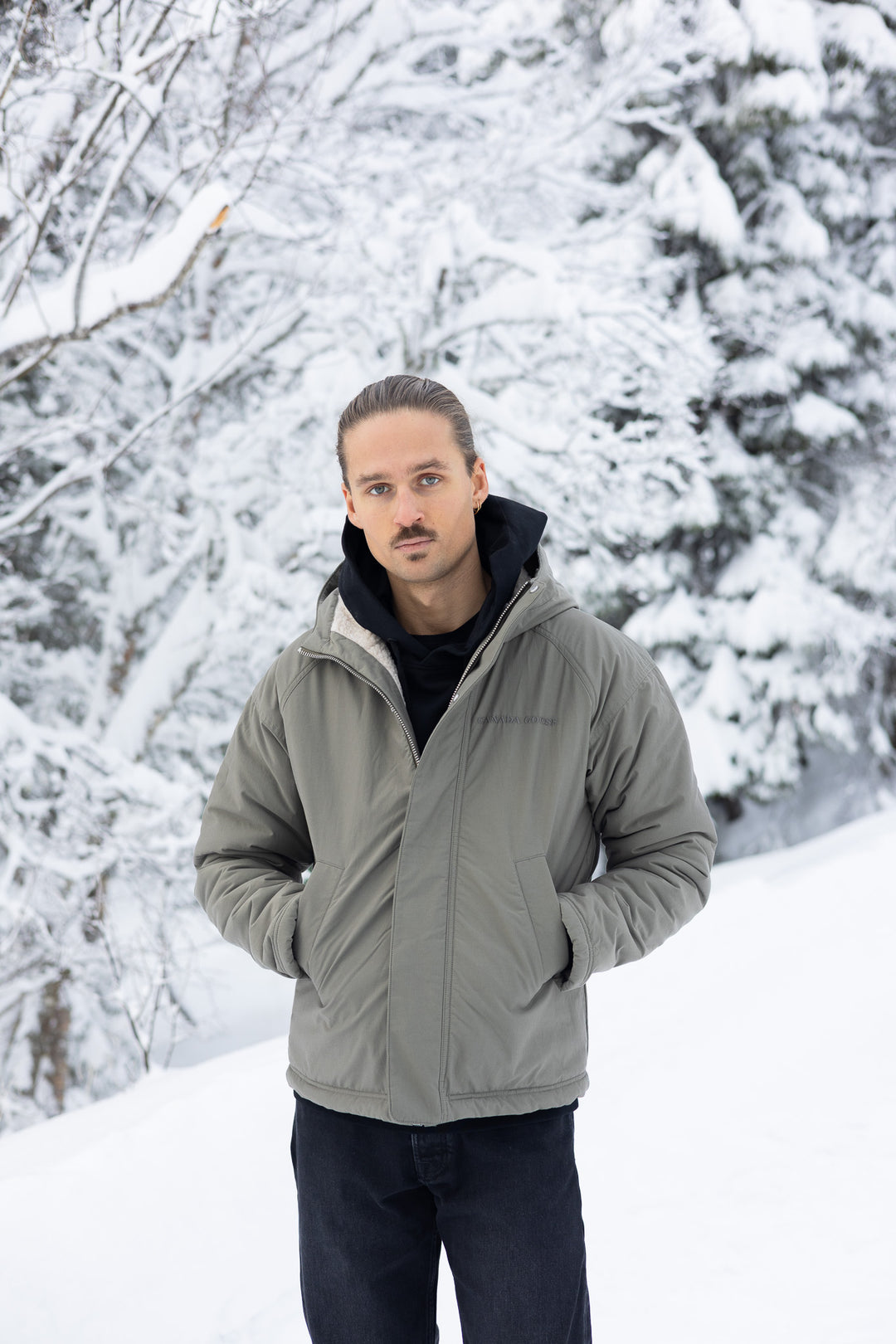 Alberni Reversible Fleece Bomber