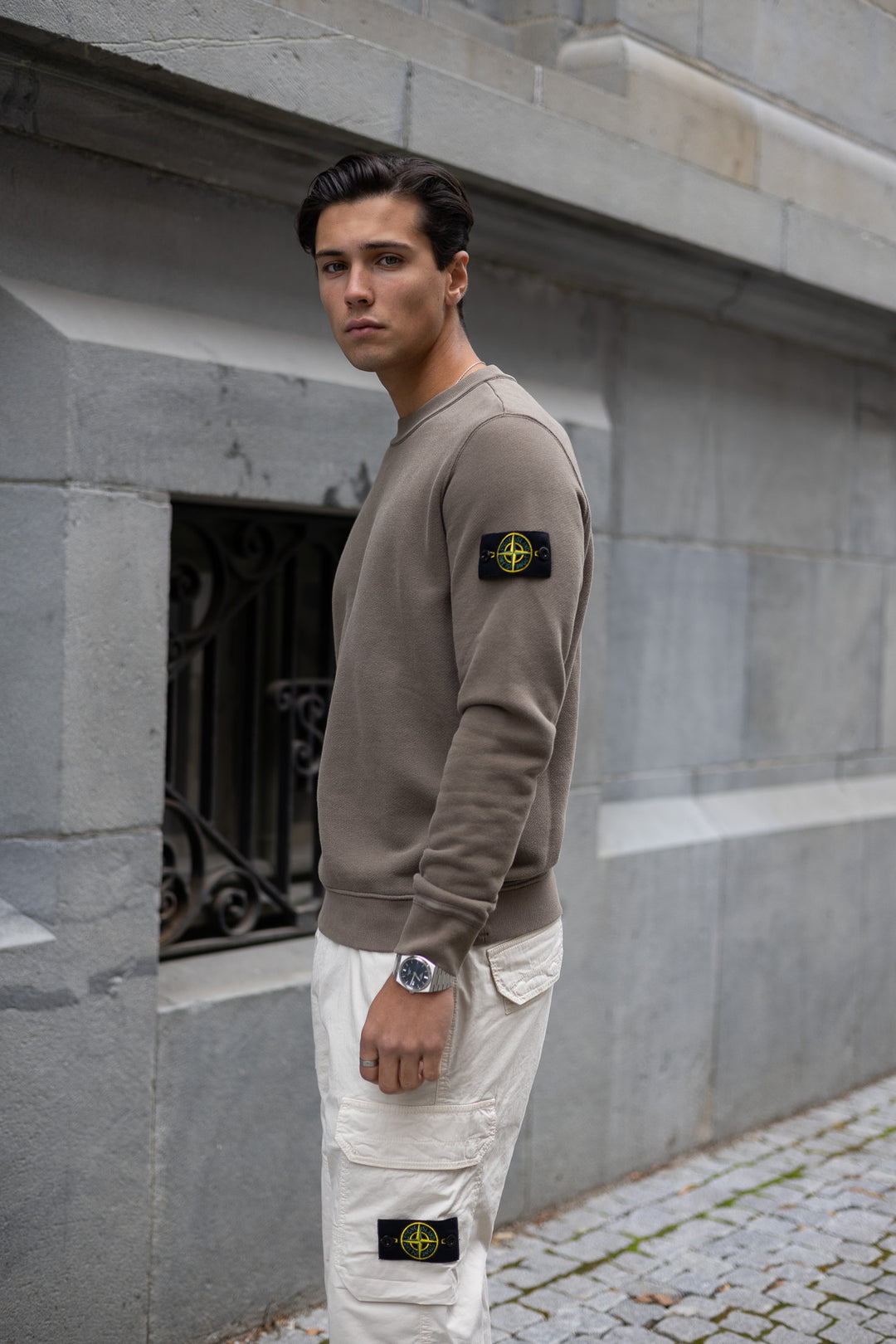 STONE ISLAND FELPA