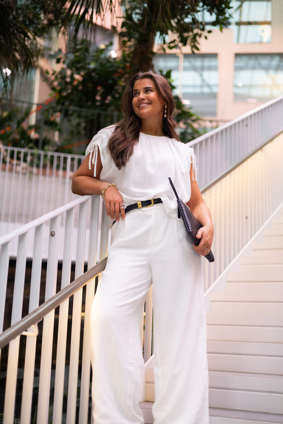 Gali Linen Top