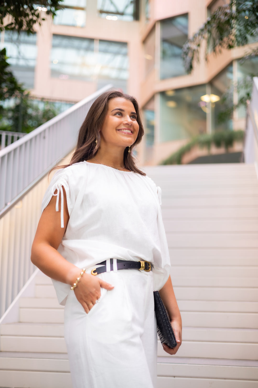 Gali Linen Top