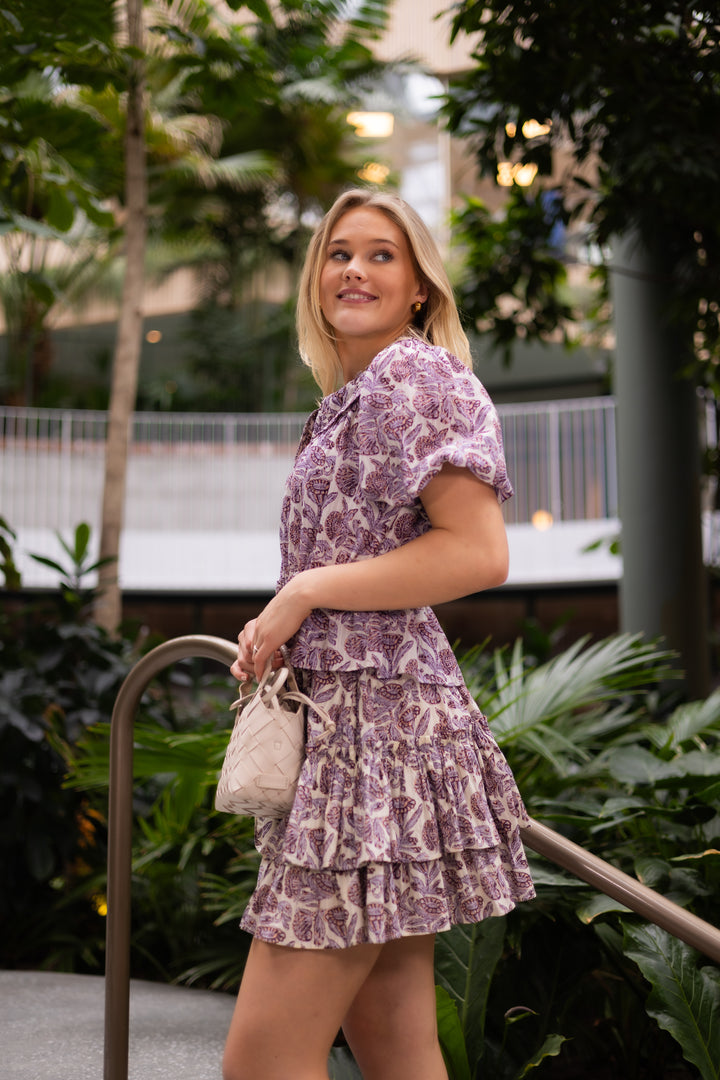 Arlin Cotton Mini Skirt