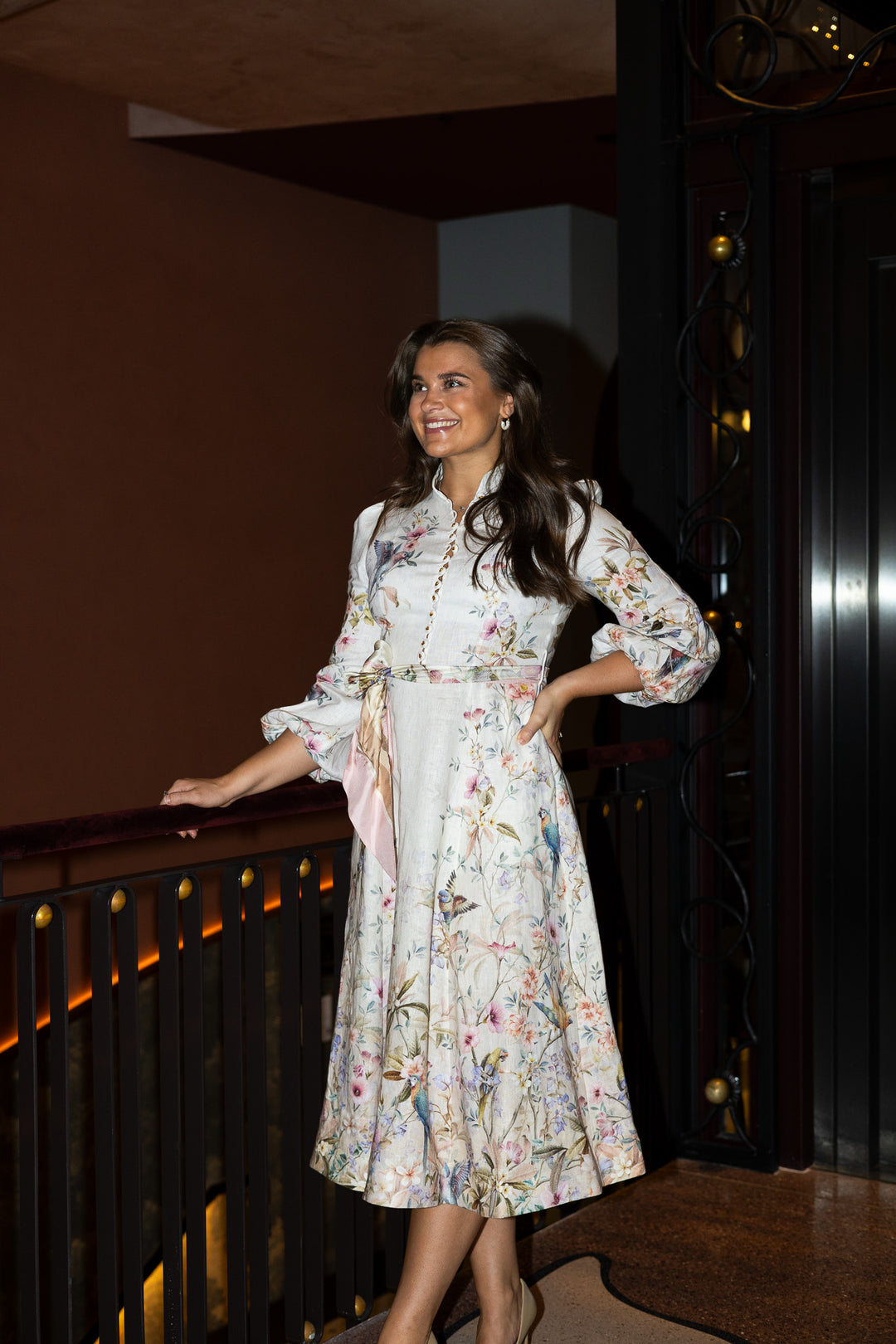 Rebellion Button Midi Dress