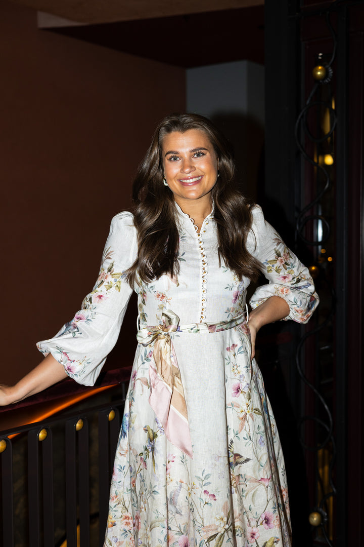 Rebellion Button Midi Dress