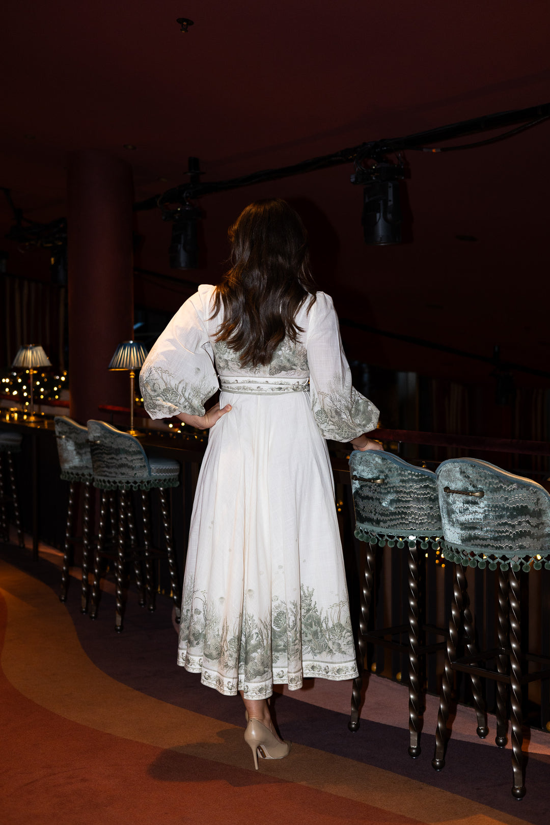 Wanderlust Wrap Midi Dress