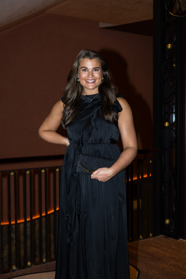 Saanvi Cascading Ruffles Dress