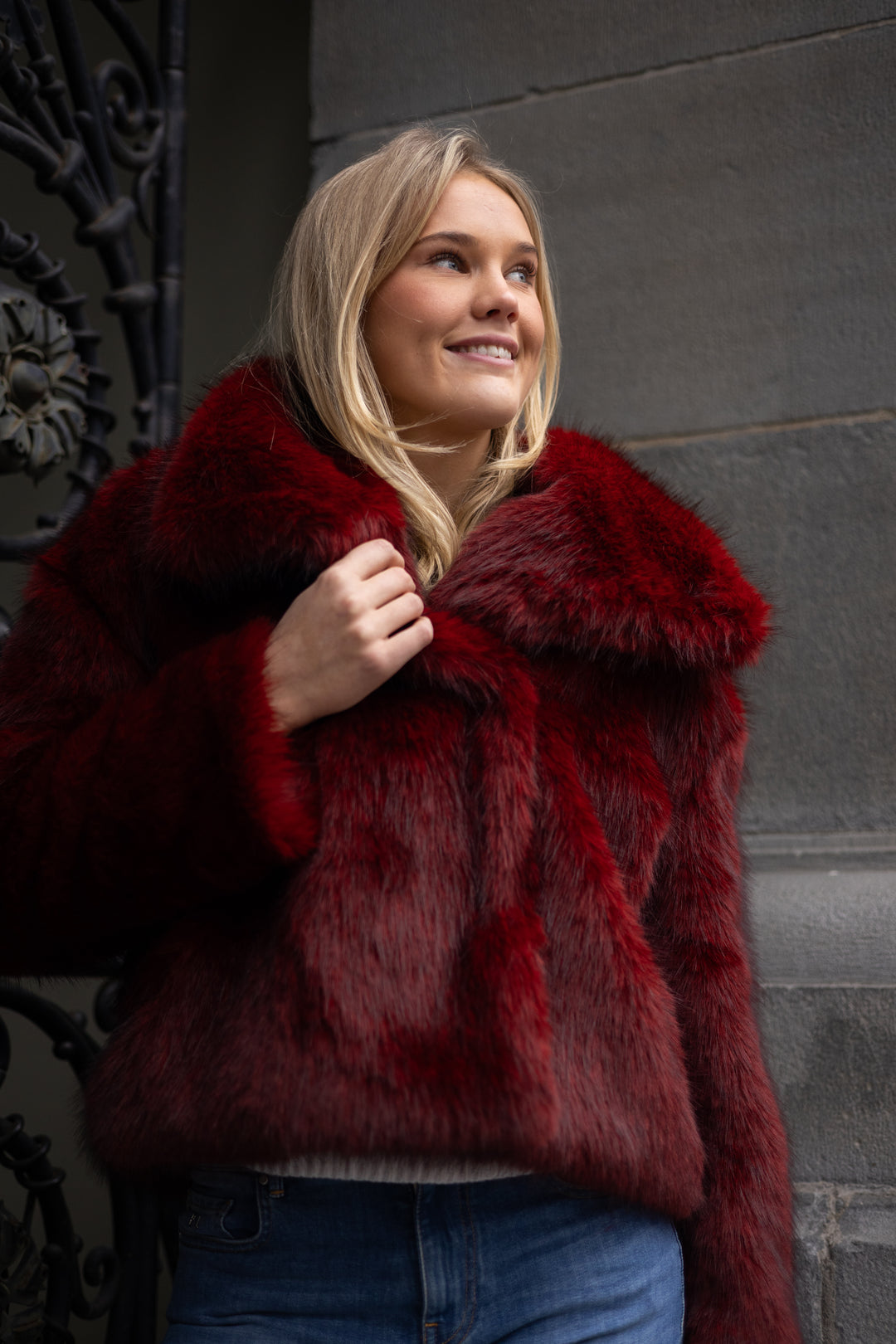 Elise fuskepels jakke
