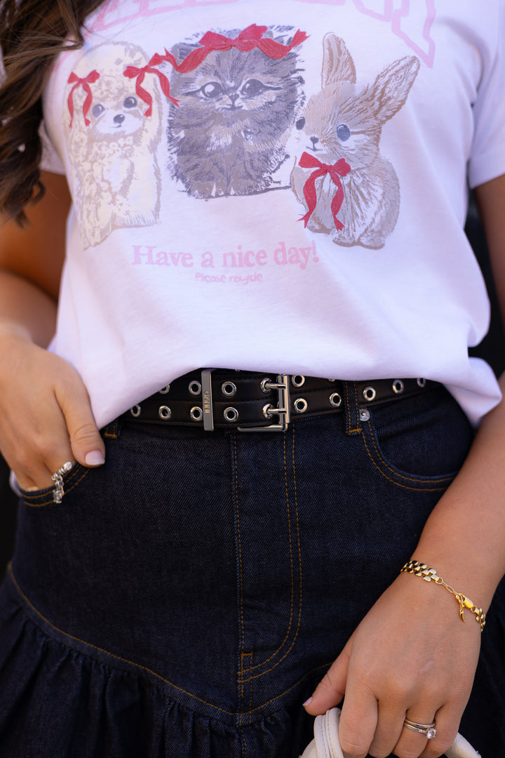 Double Eyelet Belt