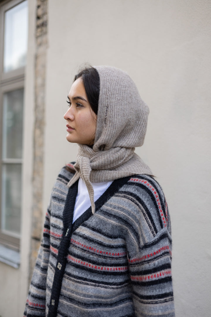 GANNI Soft Wool Balaclava