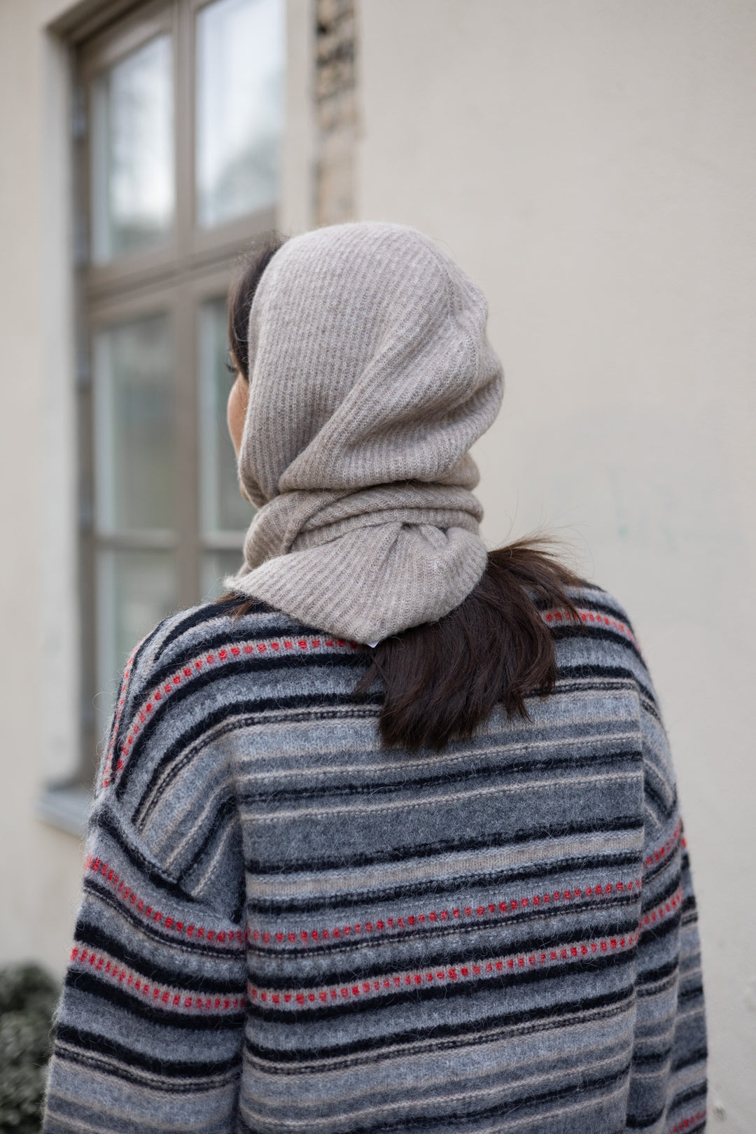 GANNI Soft Wool Balaclava