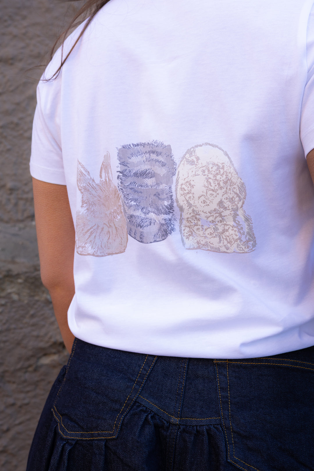 Basic Cotton Jersey Cute Animals