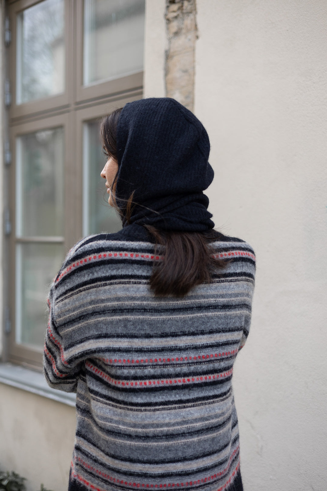 GANNI Soft Wool Balaclava