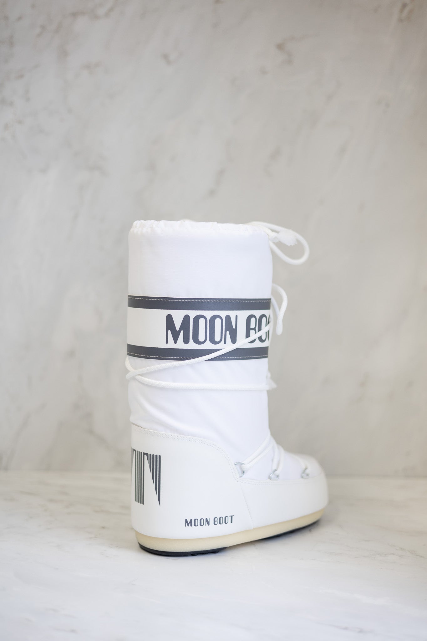 MOON BOOT Icon Nylon White – Høyer Trondheim/Høyer Solsiden