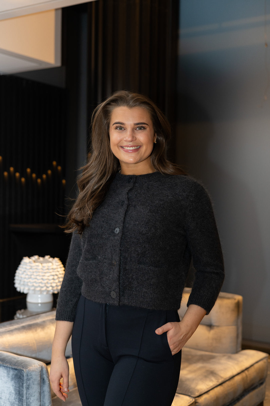 FLUFFY STATEMENTS cardigan