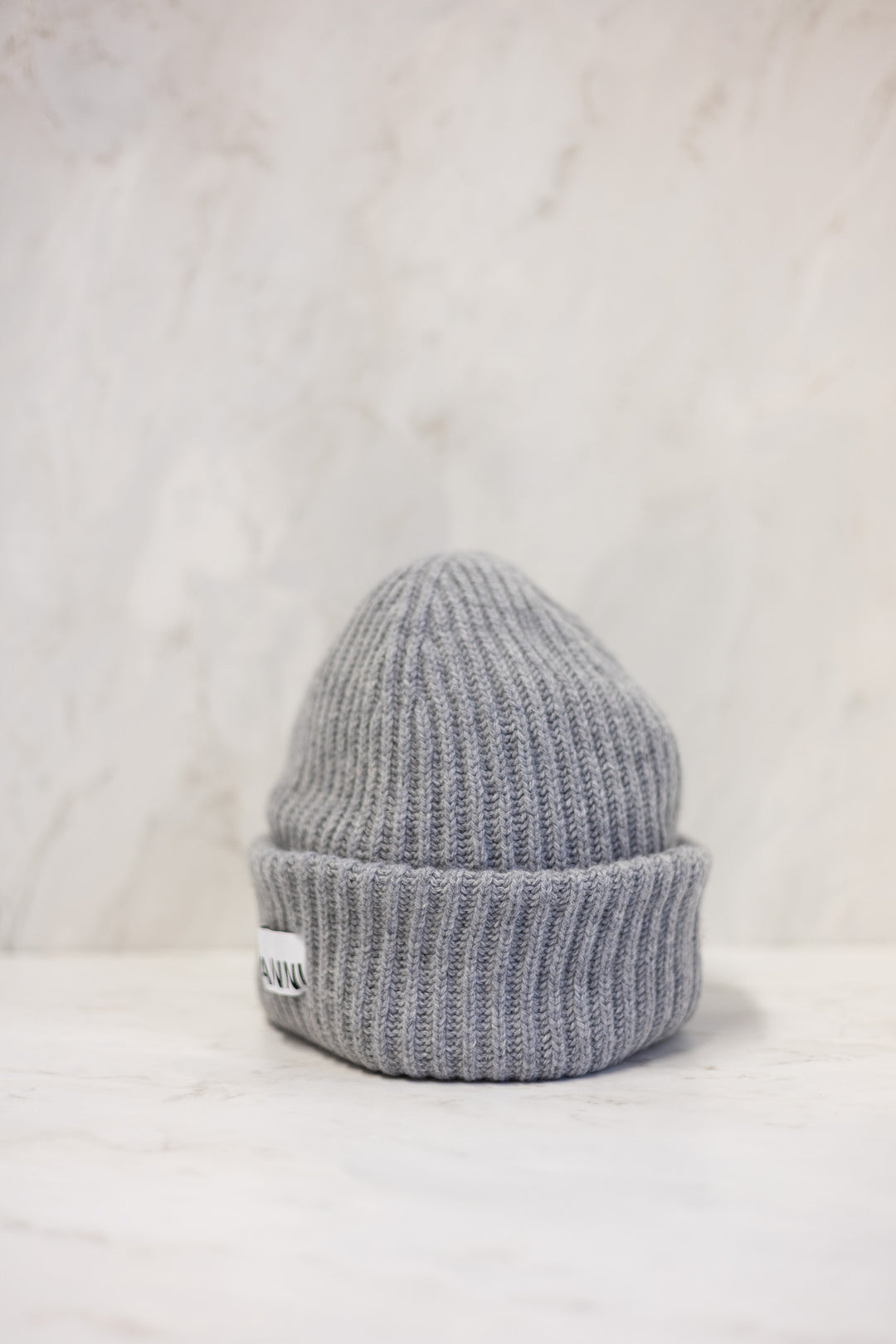 GANNI Structured Rib Beanie