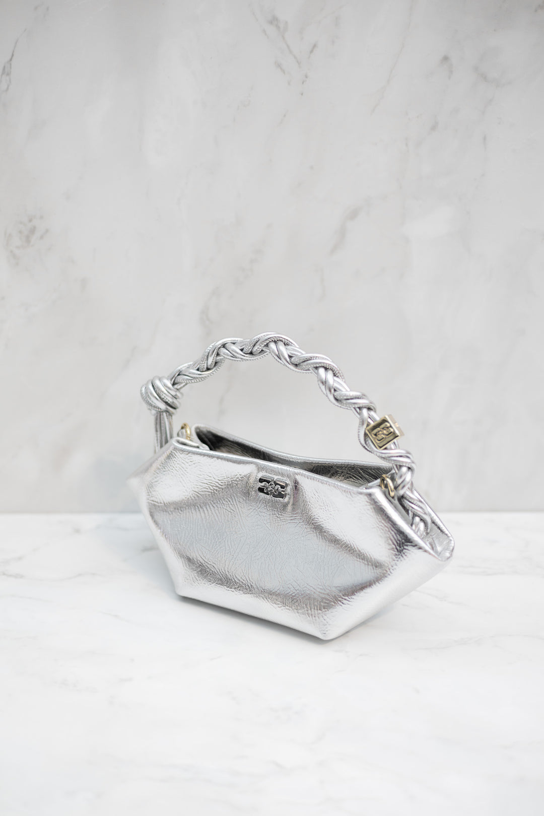 Ganni Bou Bag Mini Metallic