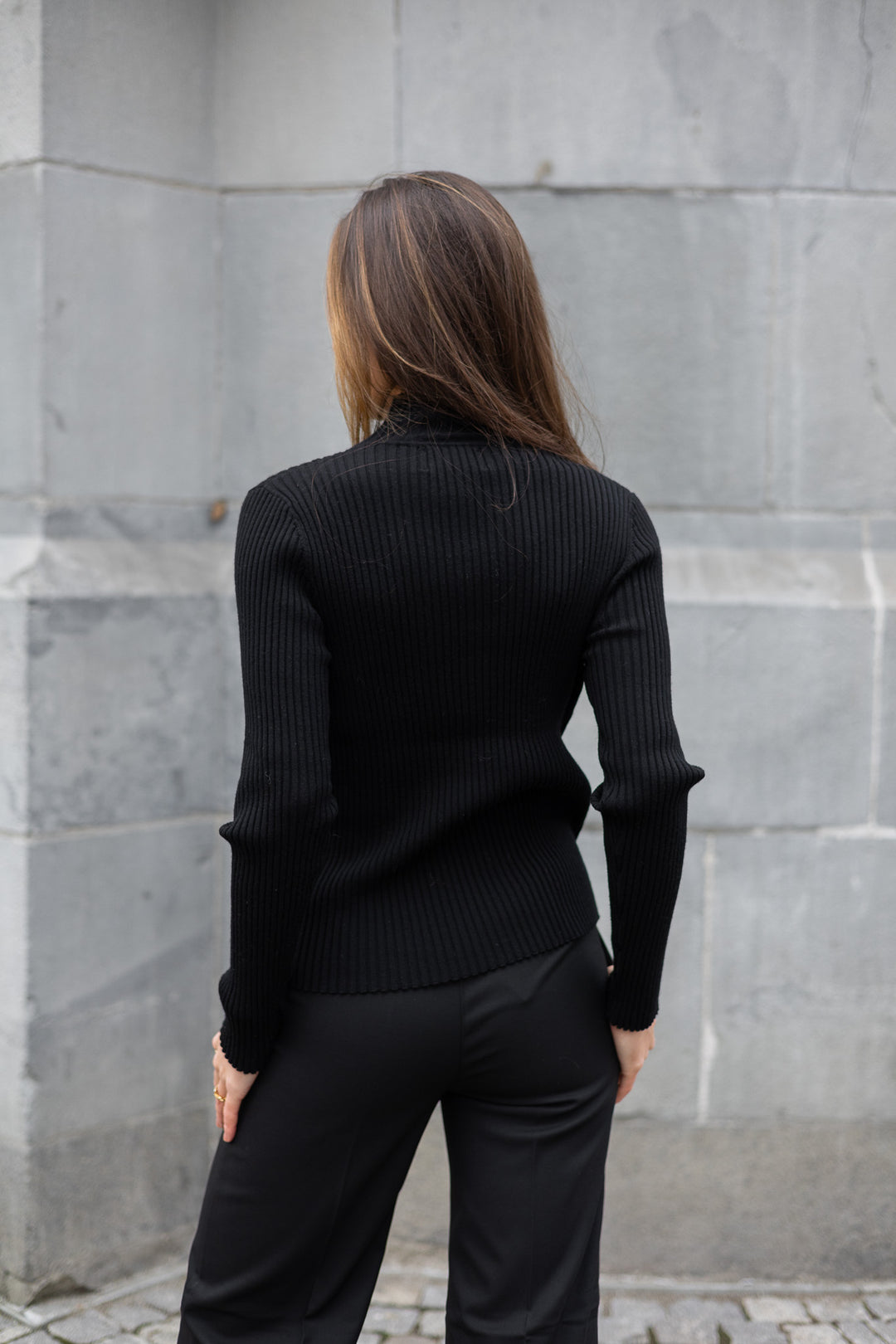 SOMMERFELDT RIBBED JUMPER