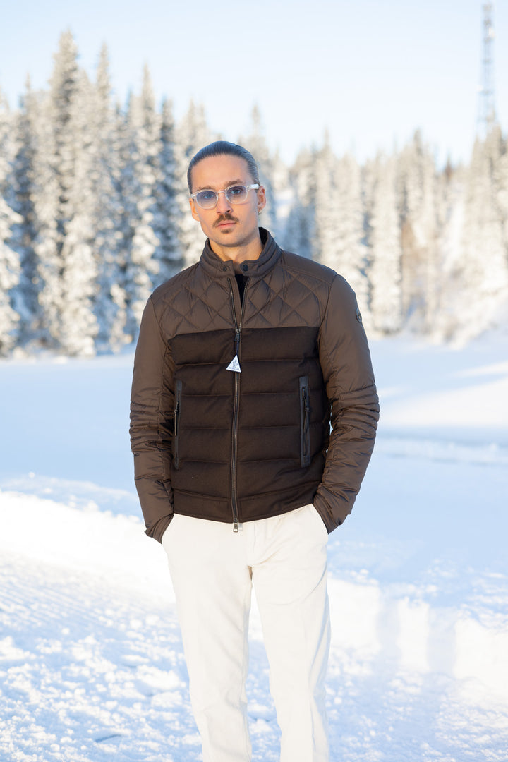 MONCLER TUENA BIKER JACKET