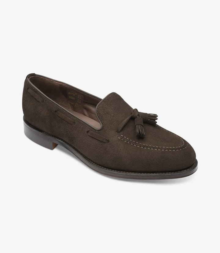 Russell Dark Brown Suede