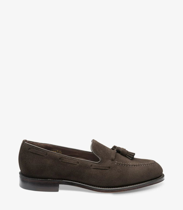 Russell Dark Brown Suede