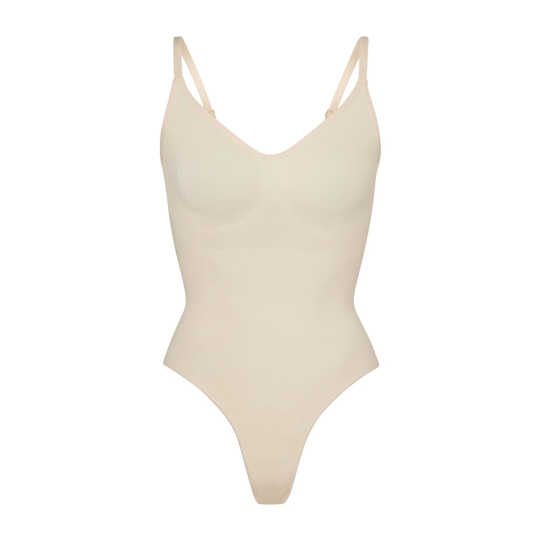 SEAMLESS SCULPT THONG BODYSUIT