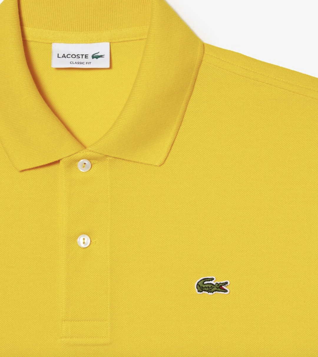 LACOSTE CHEMISE COL BORD-COTES MA