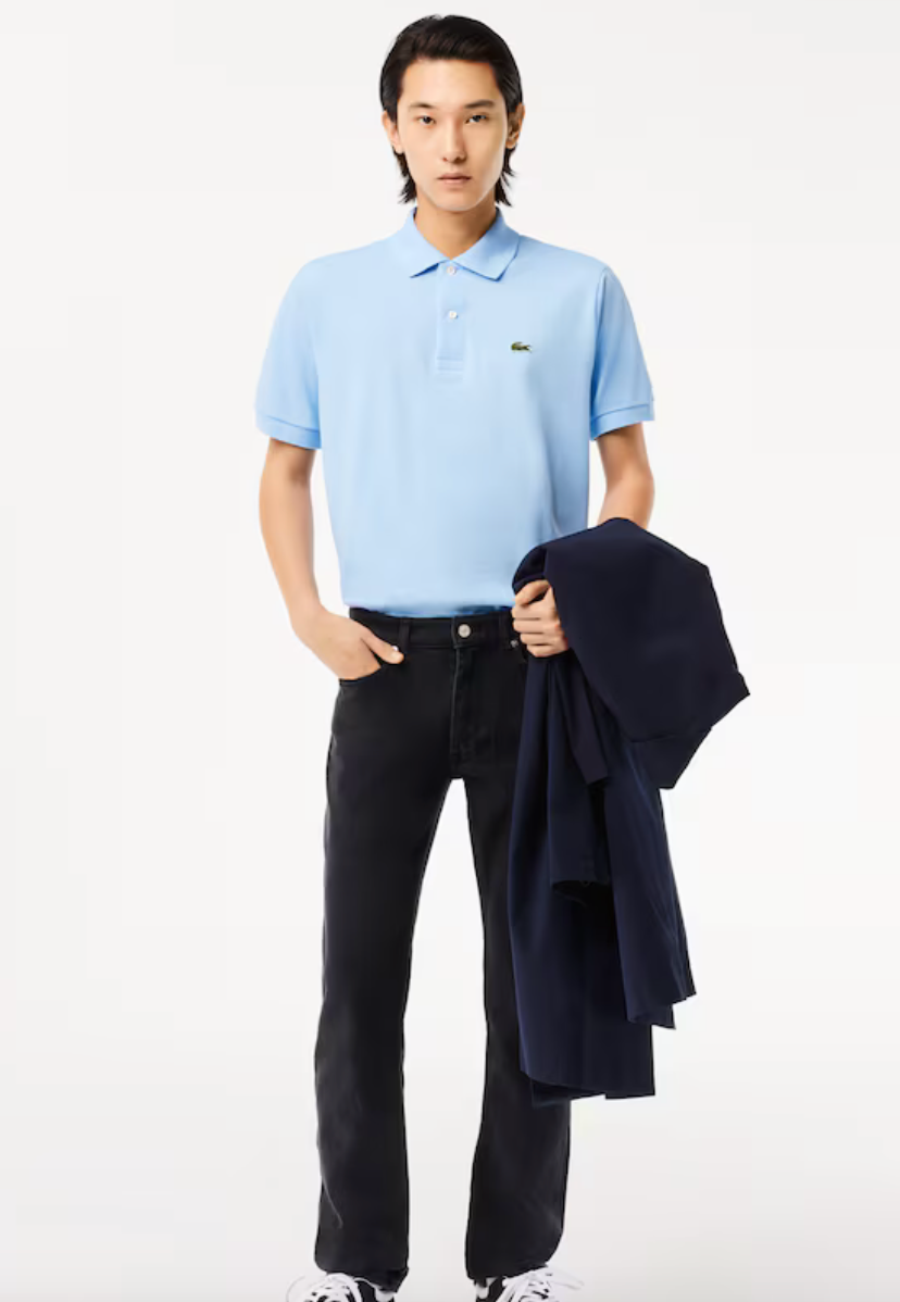 LACOSTE CHEMISE COL BORD-COTES MA