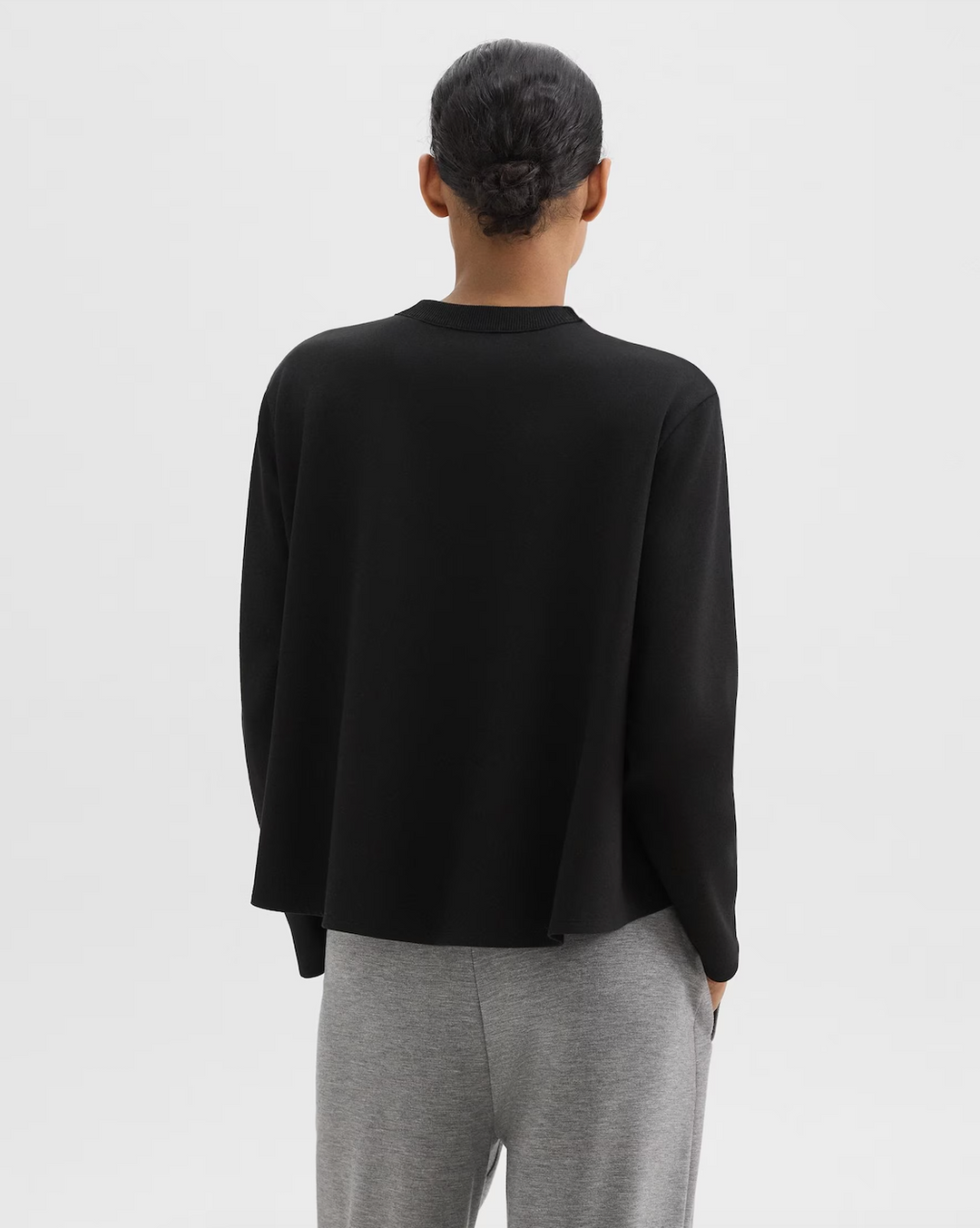 THEORY A LINE PULLOVER.DOUB