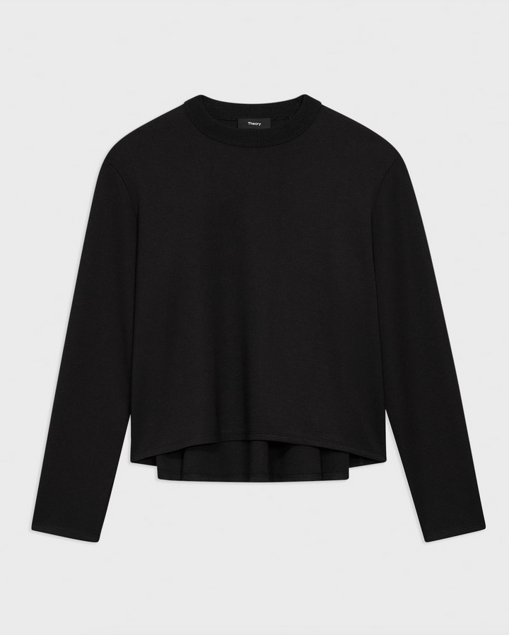 THEORY A LINE PULLOVER.DOUB