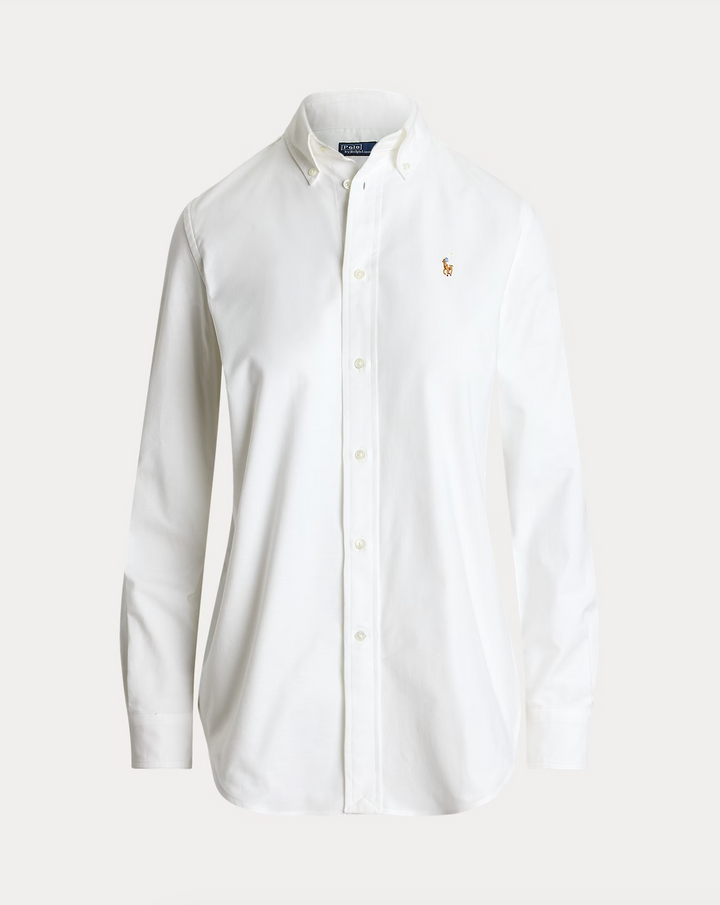 POLO LS BRKN ST-LONG SLEEVE-BUTTON FRONT SHIRT