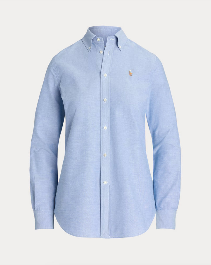 POLO LS BRKN ST-LONG SLEEVE-BUTTON FRONT SHIRT