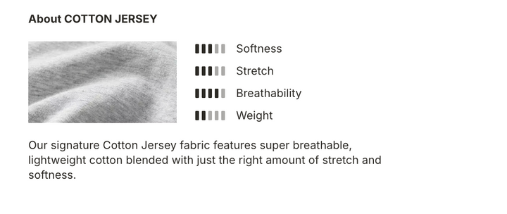 COTTON JERSEY LONG SLEEVE T-SHIRT