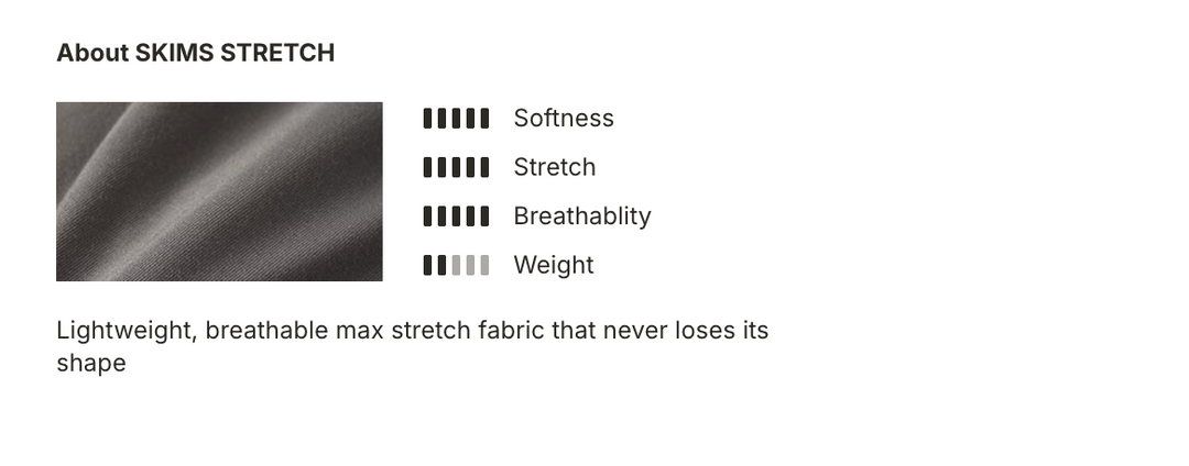 SKIMS STRETCH 3 PACK BOXER BRIEF 5 INCH