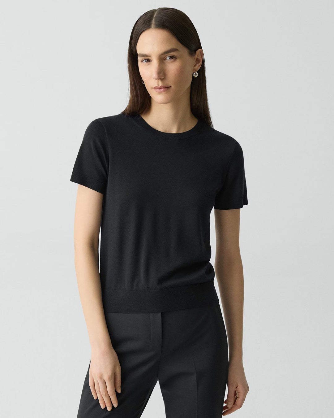 THEORY BASIC TEE P.REGAL WO