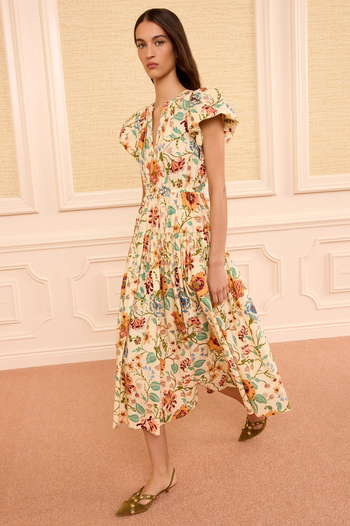 Marin Cotton Midi Dress