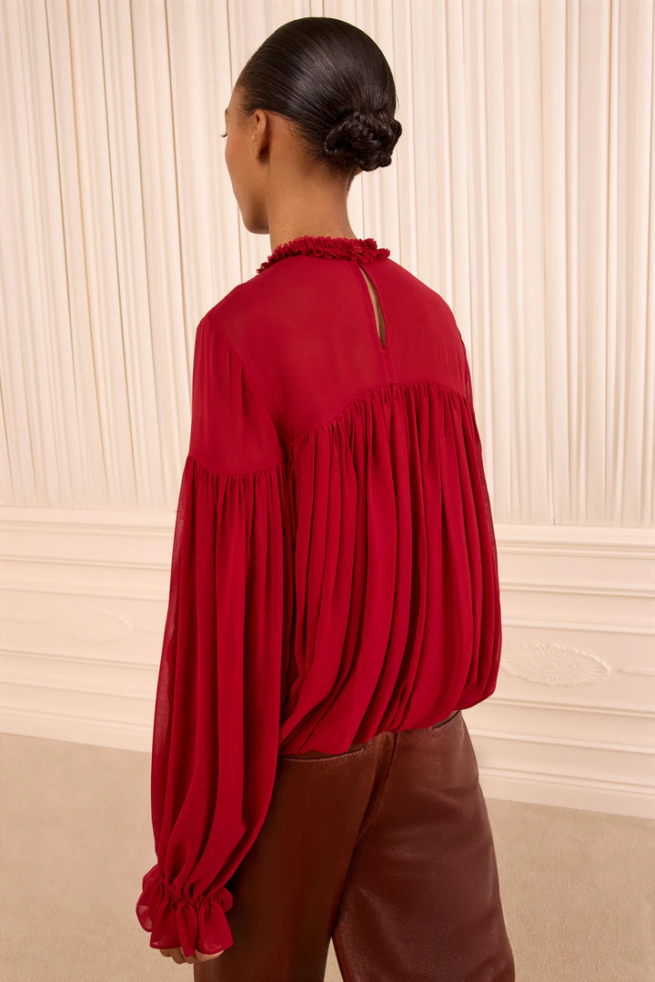 Pearl LS Silk Blouse