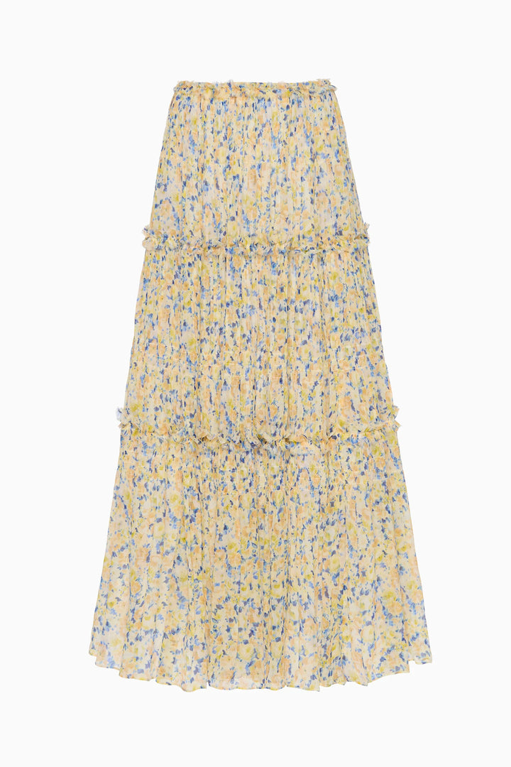 Virginie Silk Skirt