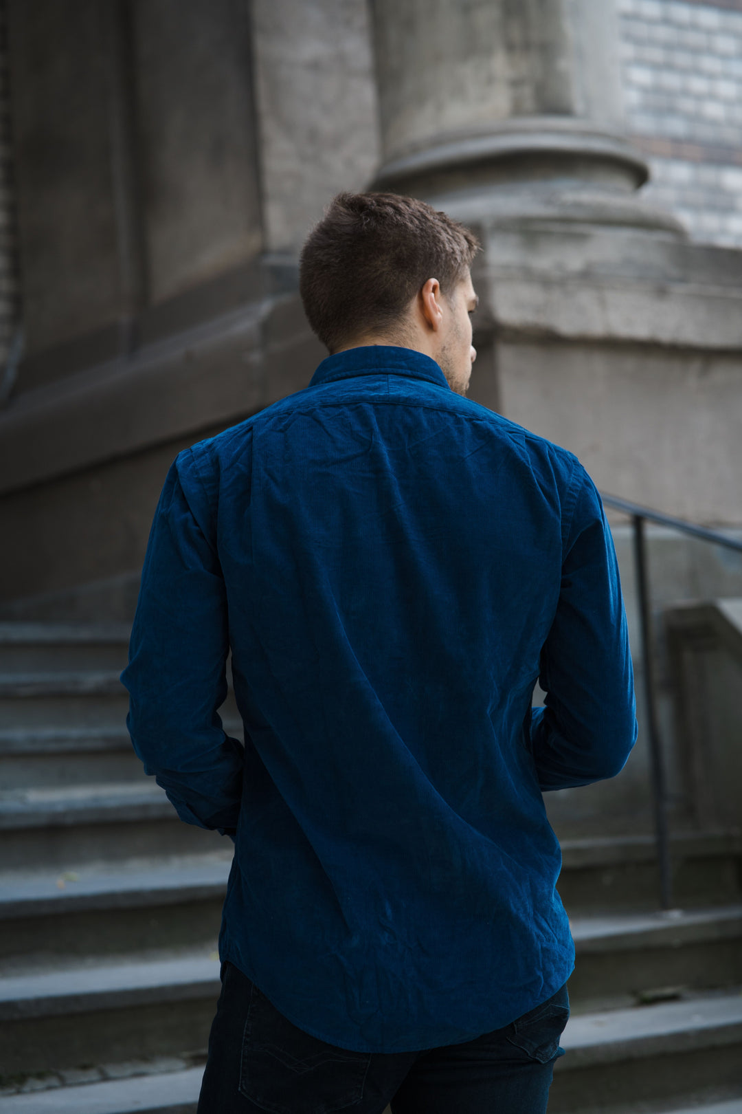 Custom Fit Corduroy Shirt