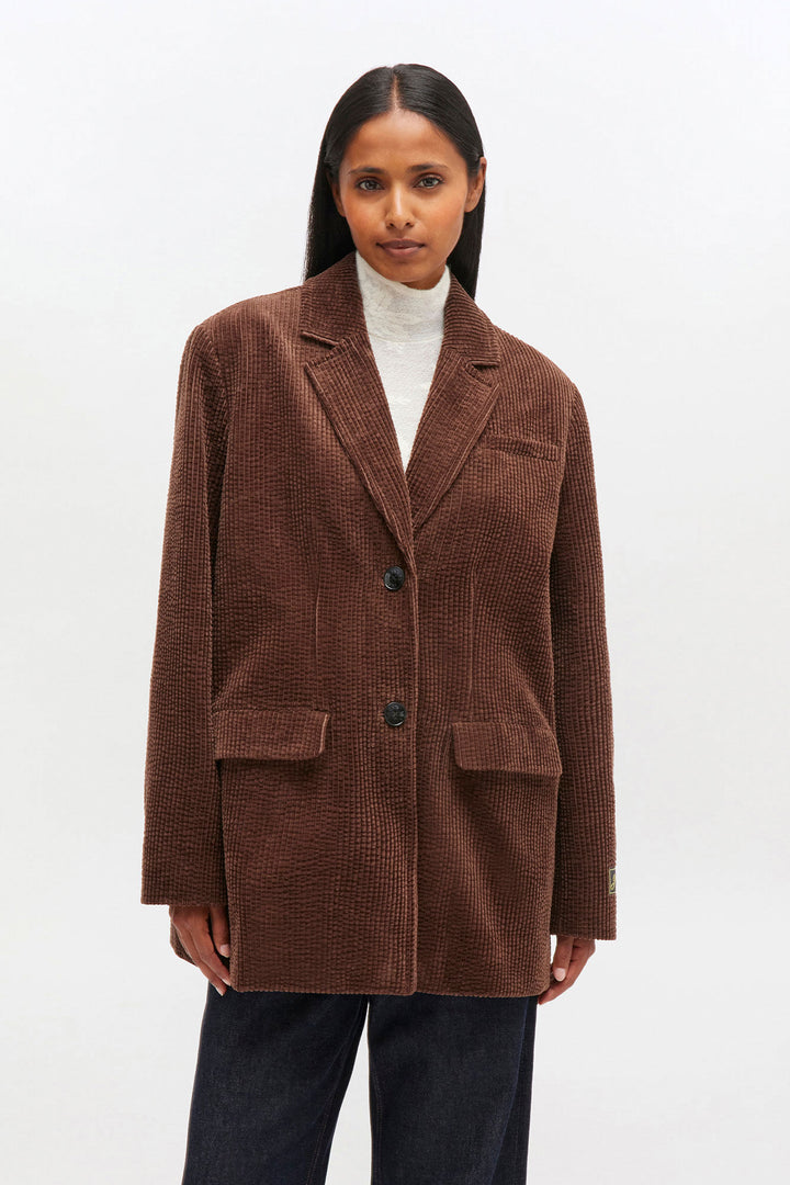 Seersucker Corduroy Blazer