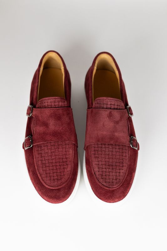 Monk strap sneaker