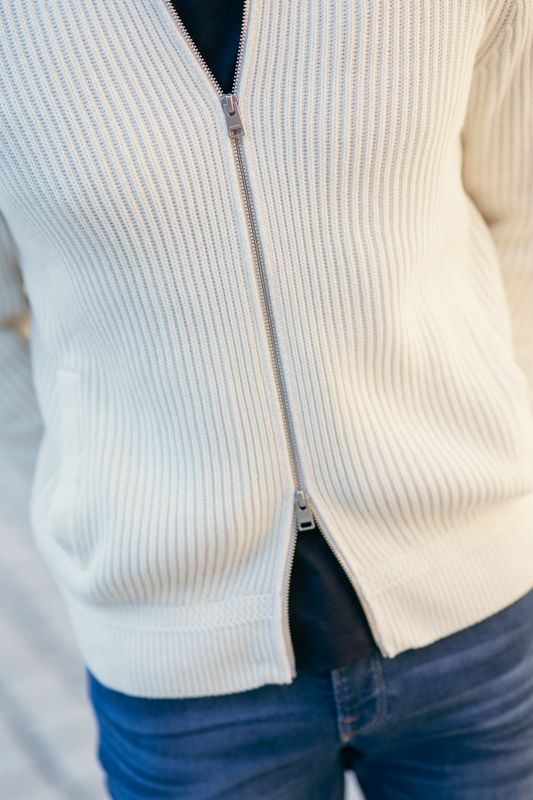 Brenton Zip Cardigan