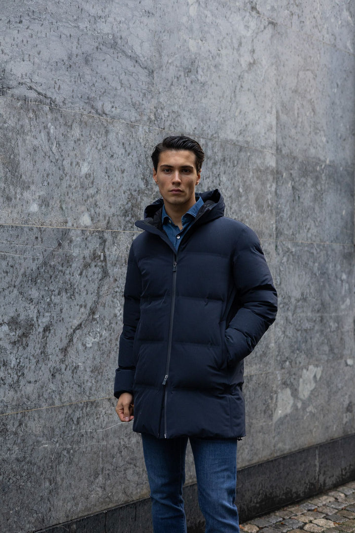 Men`s Woven Half Coat