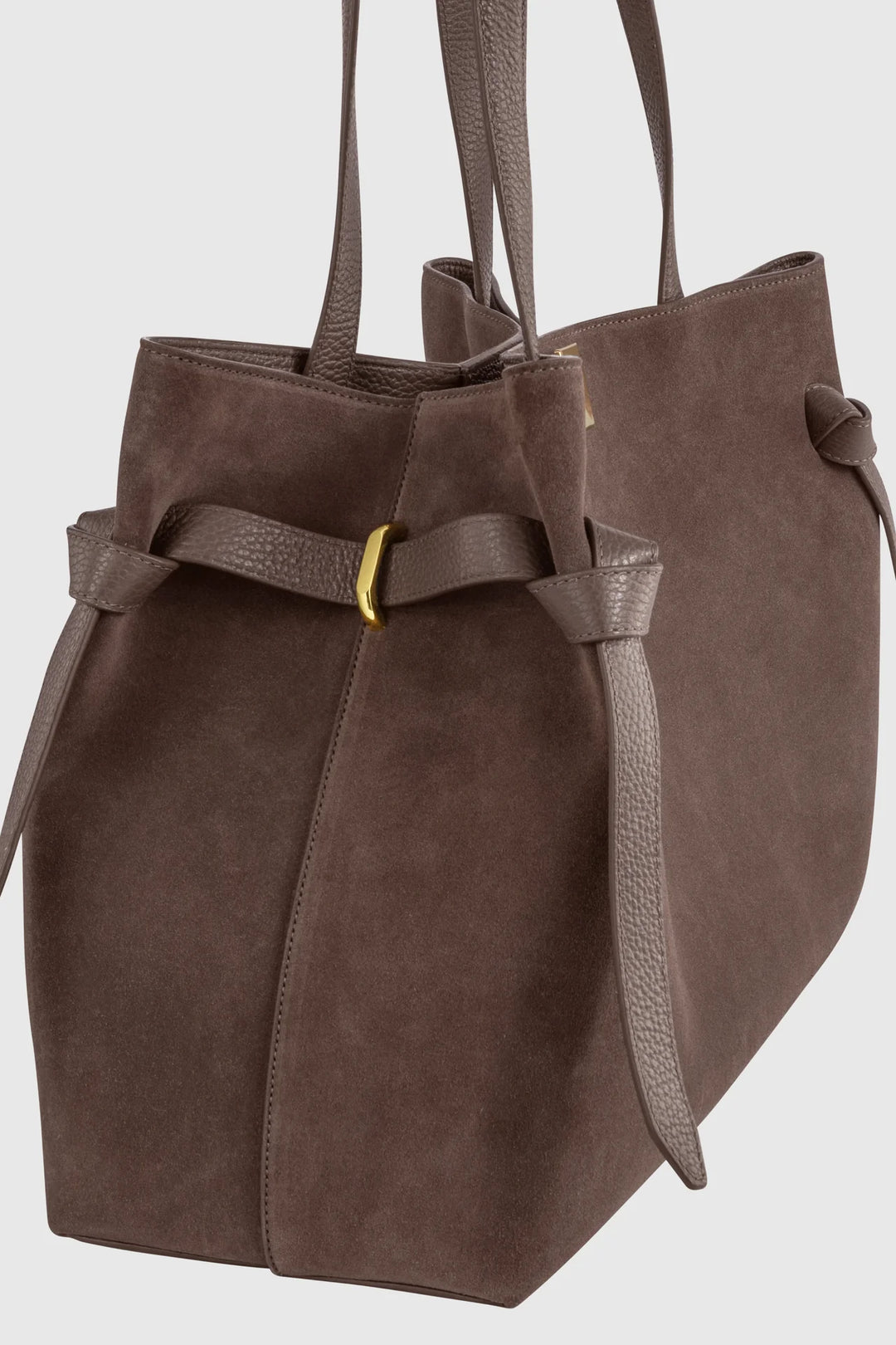 GYOZA TOTE SUEDE LEATHER