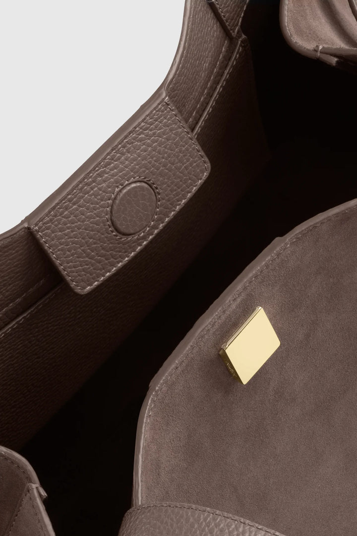 GYOZA TOTE SUEDE LEATHER