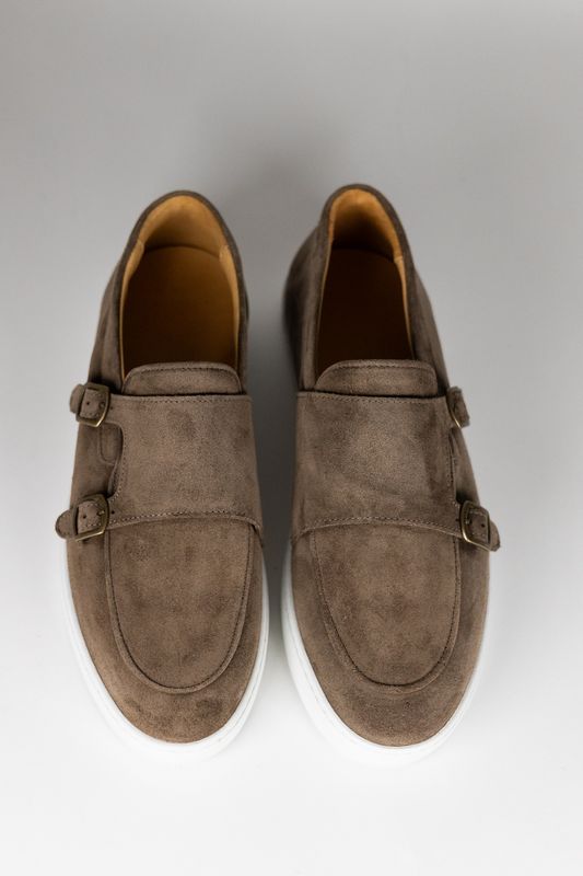 Monk strap sneaker